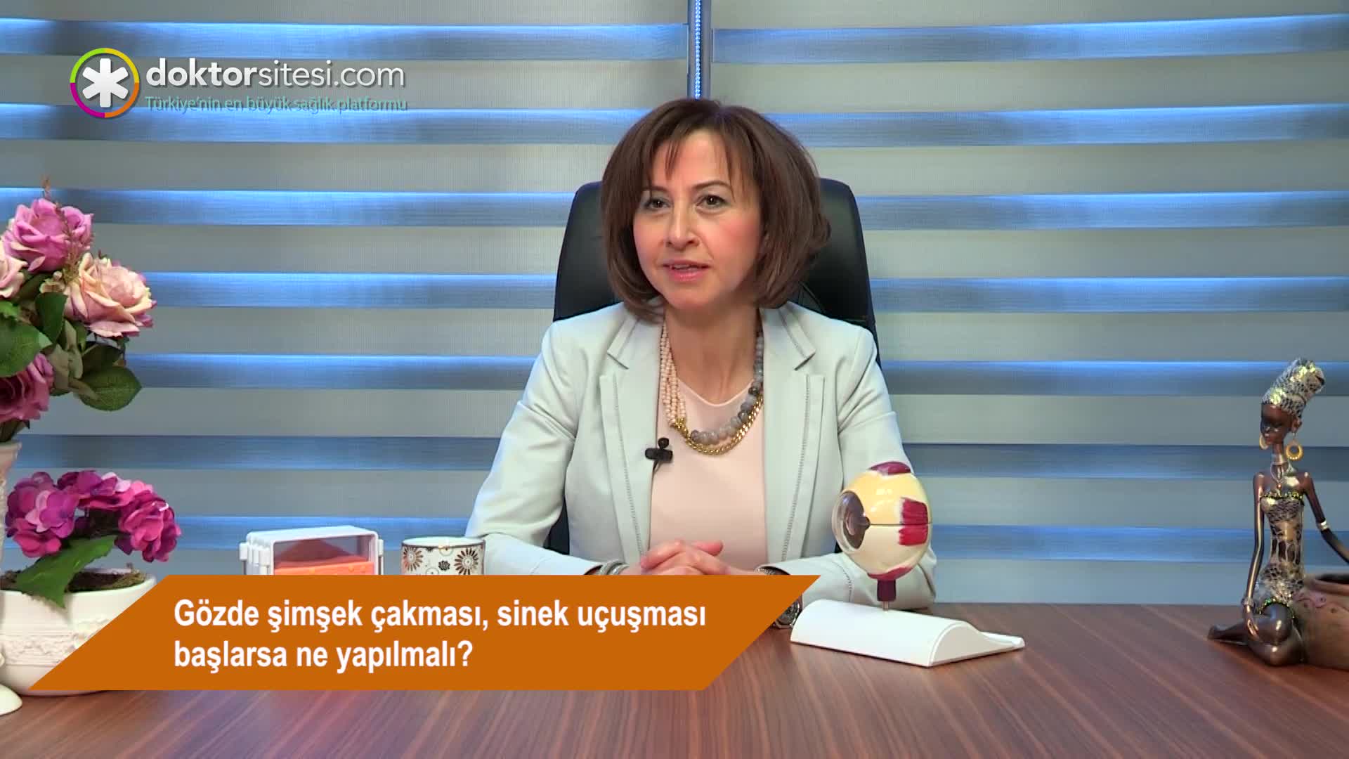 Gözde şimşek çakması, sinek uçuşması başlarsa ne yapılmalı?