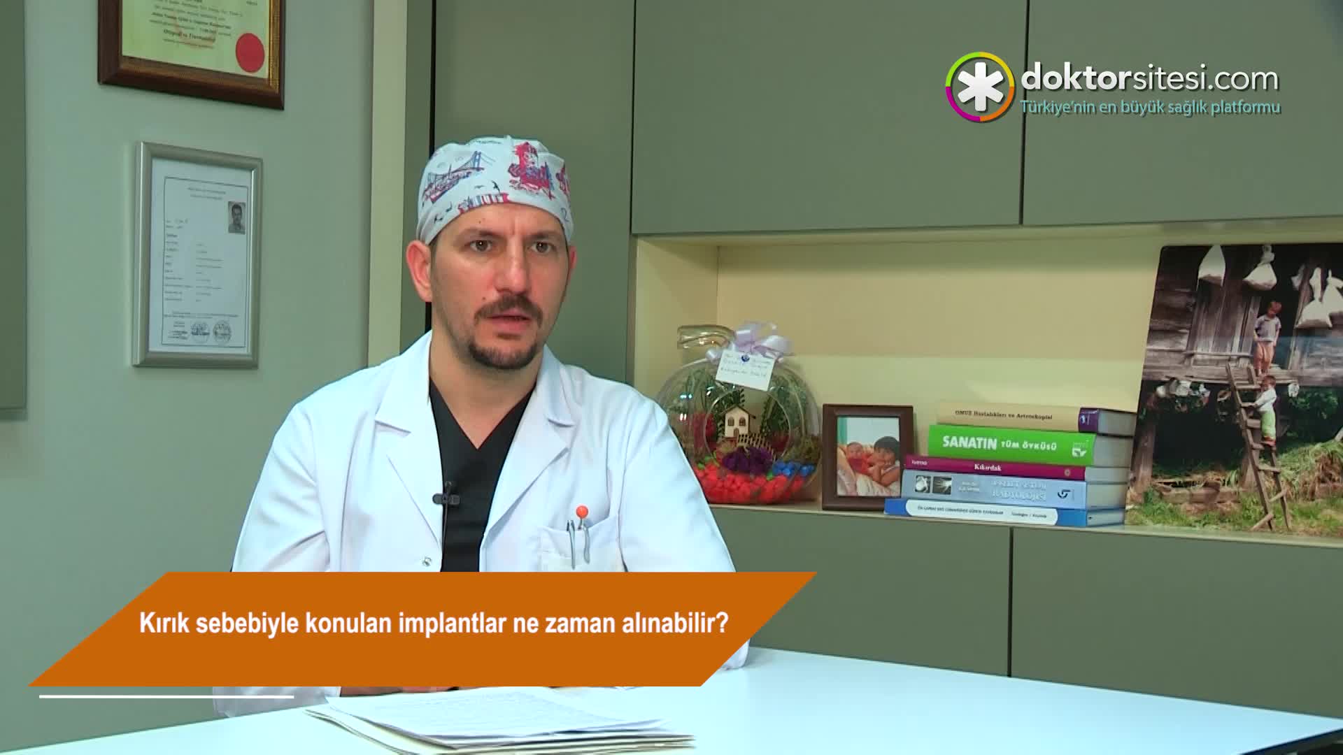 Kırık sebebiyle konulan implantlar ne zaman alınabilir?