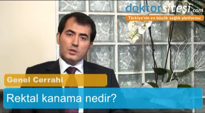 Rektal kanama nedir?