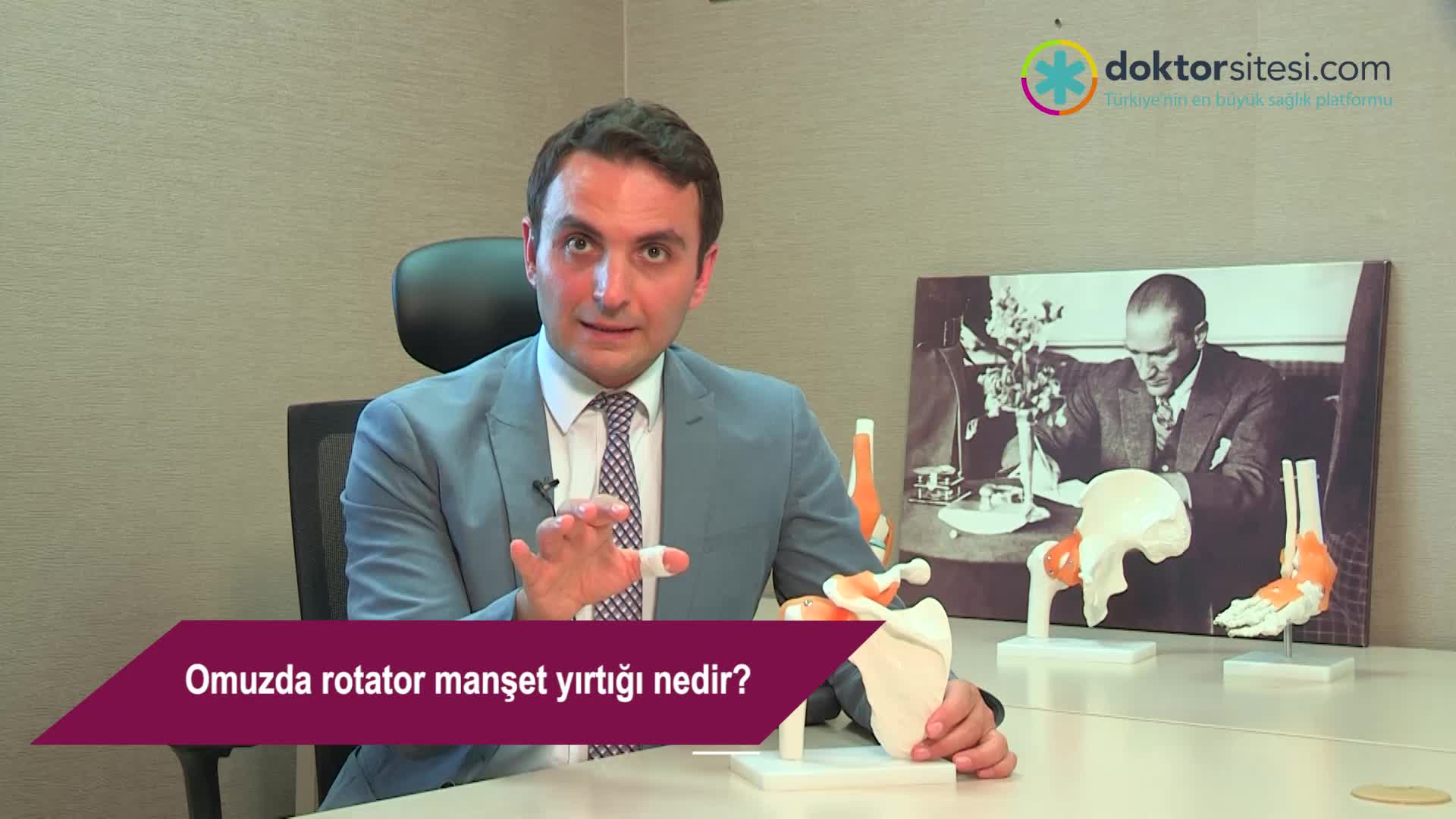 Omuzda rotator manşet yırtığı nedir?