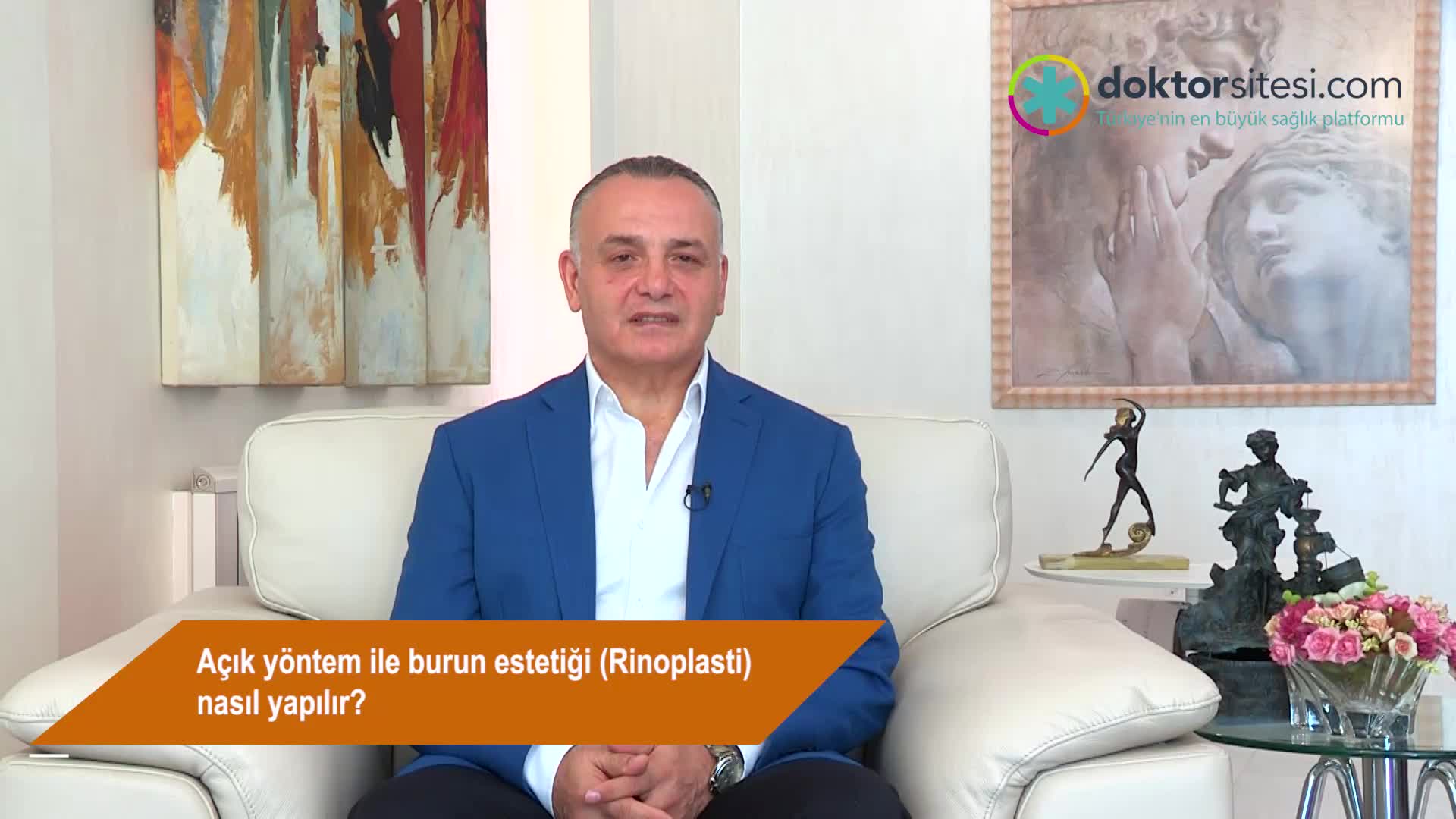 Açık yöntem ile burun estetiği (Rinoplasti) nasıl yapılır?