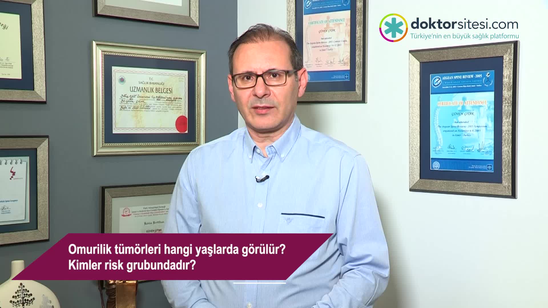 Omurilik tümörleri hangi yaşlarda görülür? Kimler risk grubundadır?
