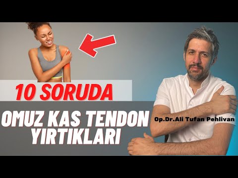 Omuz Kas Tendon Yırtıkları (Rotator Cuff Yırtıkları) // Omuz Lif Yırtılması Kopması, Omzum Ağrıyor