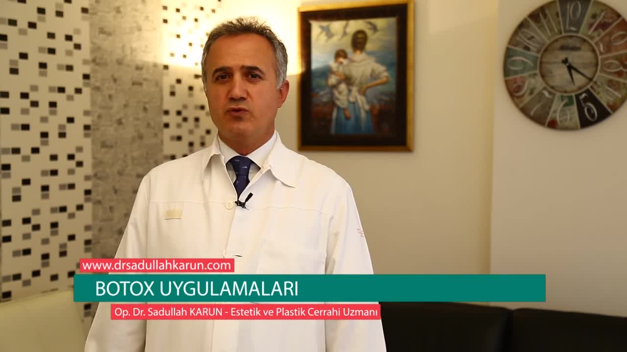 Op. Dr. Sadullah Karun - Botox Uygulamaları