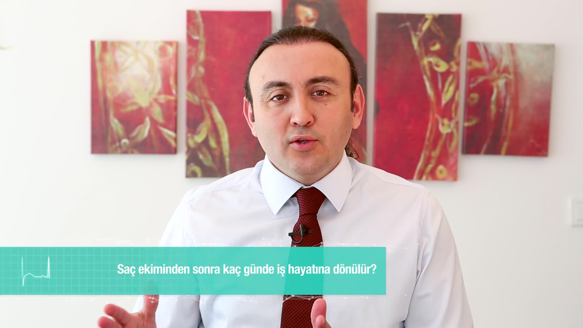 Saç ekiminden sonra kaç günde iş hayatına dönülür?