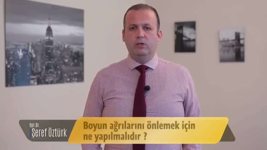 Boyun ağrılarını önlemek için ne yapılmalıdır?