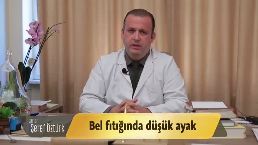 Bel Fıtığın da düşük ayak
