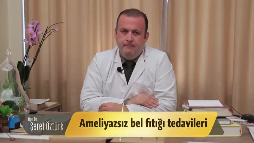 Ameliyatsız bel fıtğı tedavileri