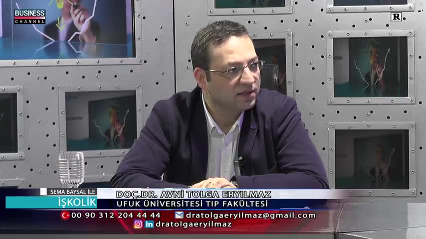 Sema BAYSAL ile İŞKOLİK   UFUK ÜNİVERSİTESİ TIP FAKÜLTESİ DOÇ. DR. AVNİ TOLGA ERYILMAZ