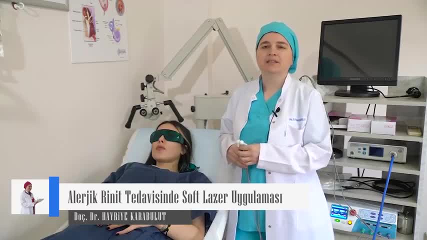 Alerjik Rinit Tedavisinde Soft Lazer Uygulaması