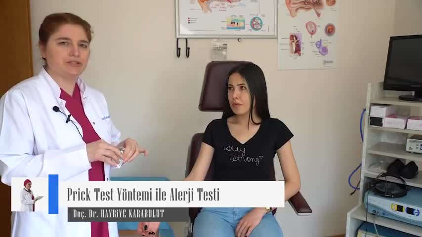 Alerji Testi Prick Test Uygulaması
