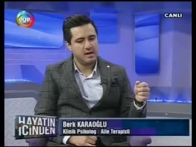 Ege TV, Hayatın İçinden Programı; Kişilik Bozuklukları ve Şema Terapi