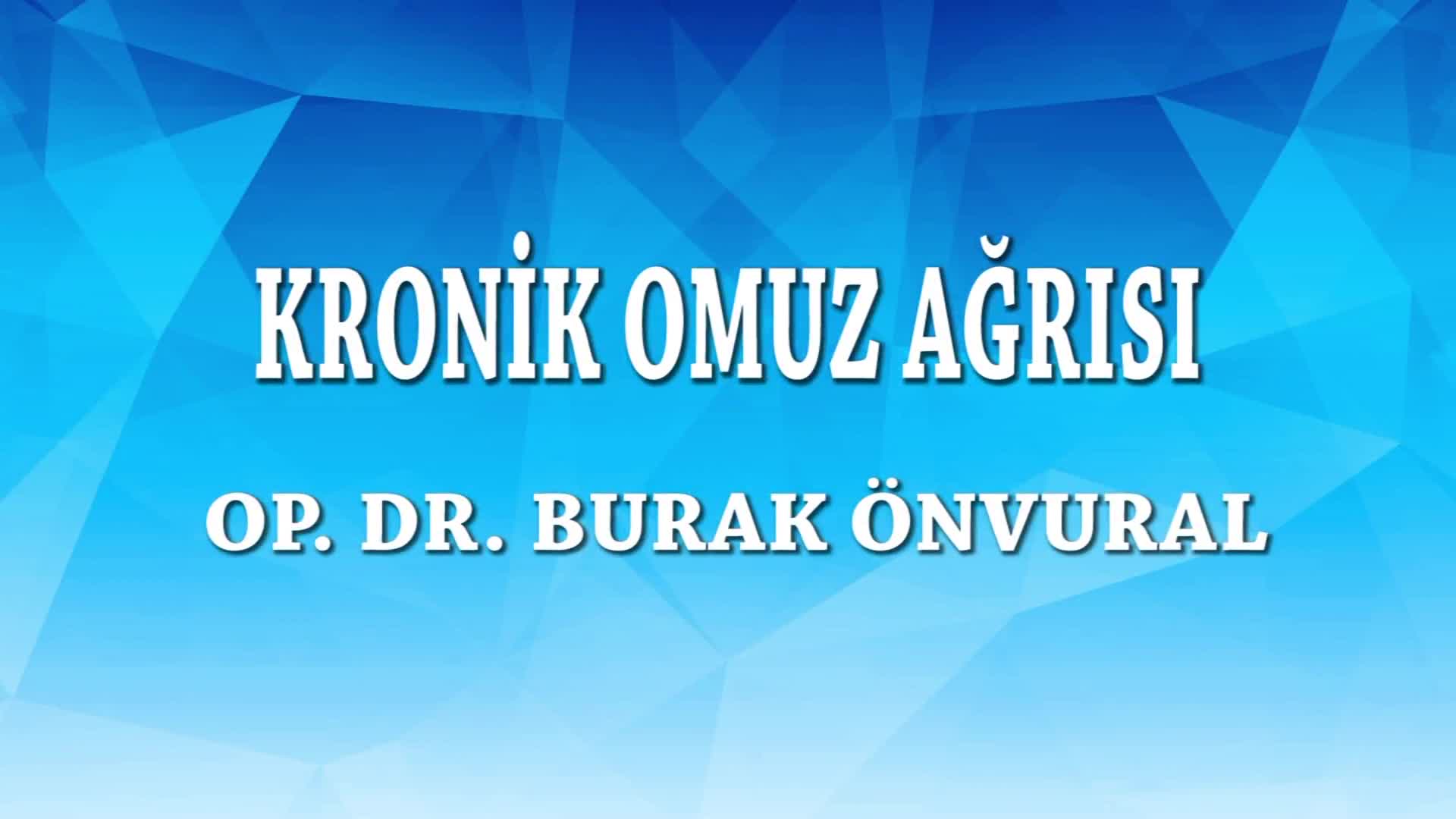 Youtube - Kronik omuz ağrısı