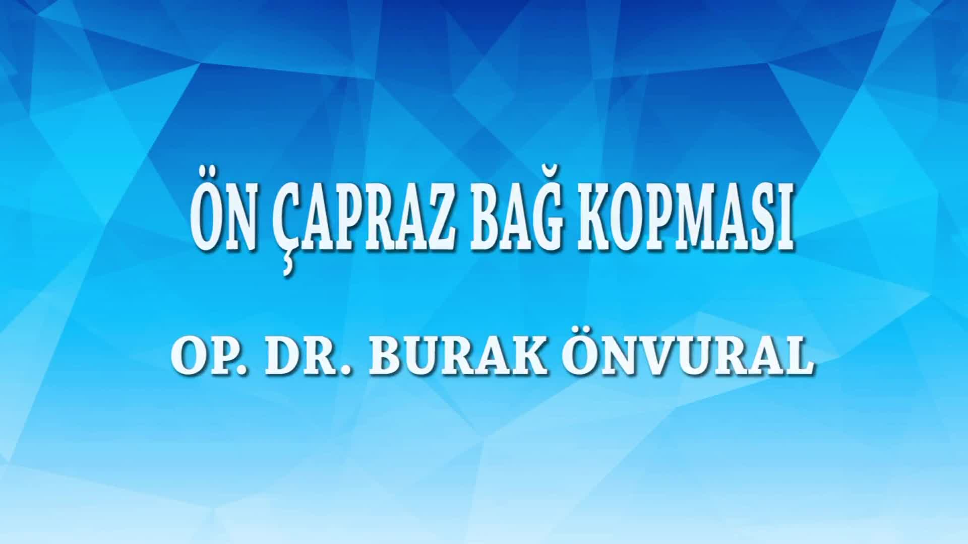 Youtube - Ön çapraz bağ kopması