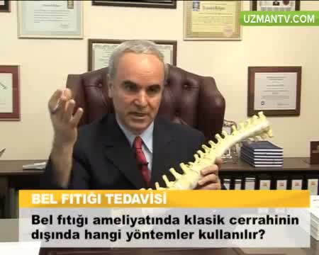 Youtube - Bel fıtığı ameliyatında kullanılan yöntemler
