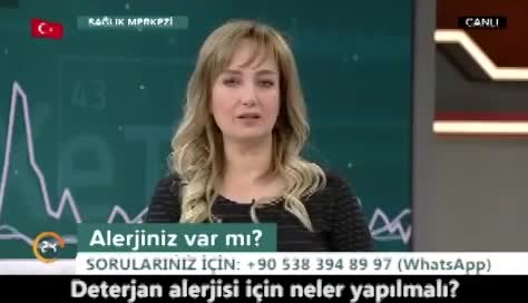 Youtube - Deterjan alerjisi