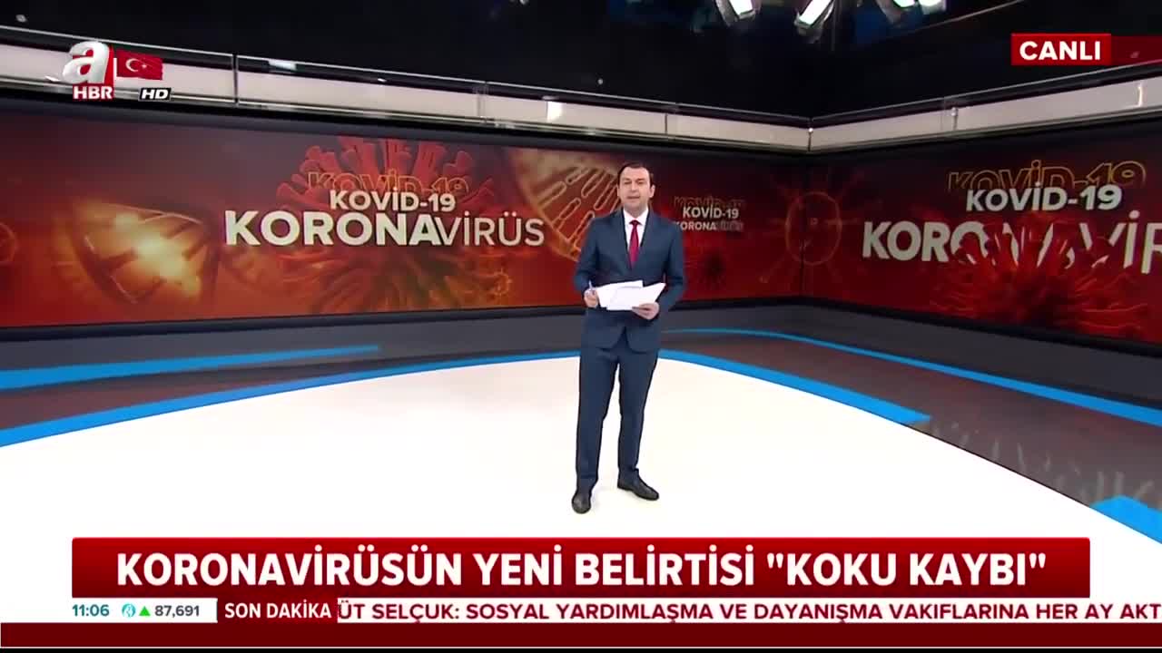 Youtube - Koronavirüs enfeksiyonunun ilk belirtisi koku kaybı olabilir!