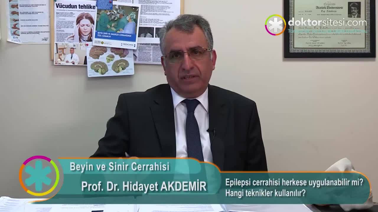 Youtube - Epilepsi cerrahisi herkese uygulanabilir mi? Hangi teknikleri kullanılır?