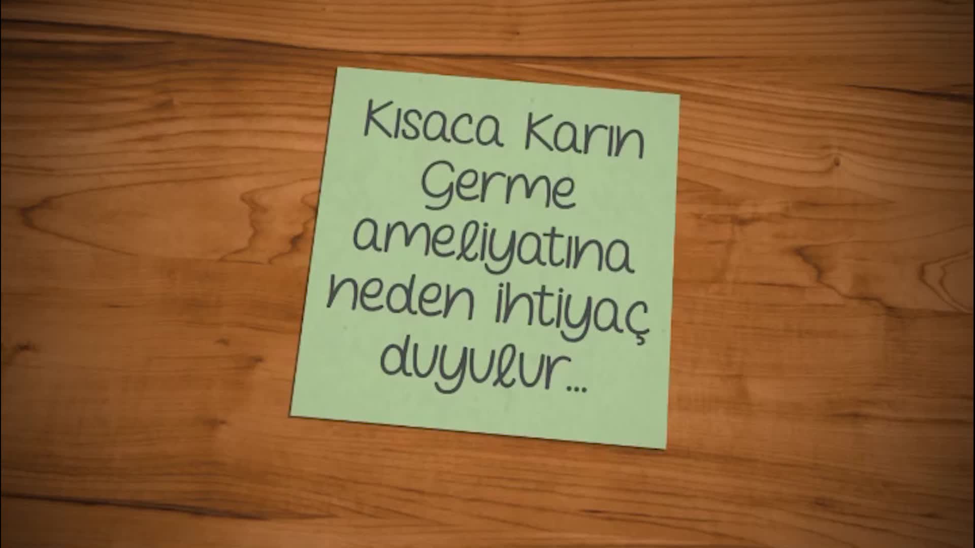 Youtube - Kısaca Karın Germe Ameliyatına Neden İhtiyaç Duyulur?
