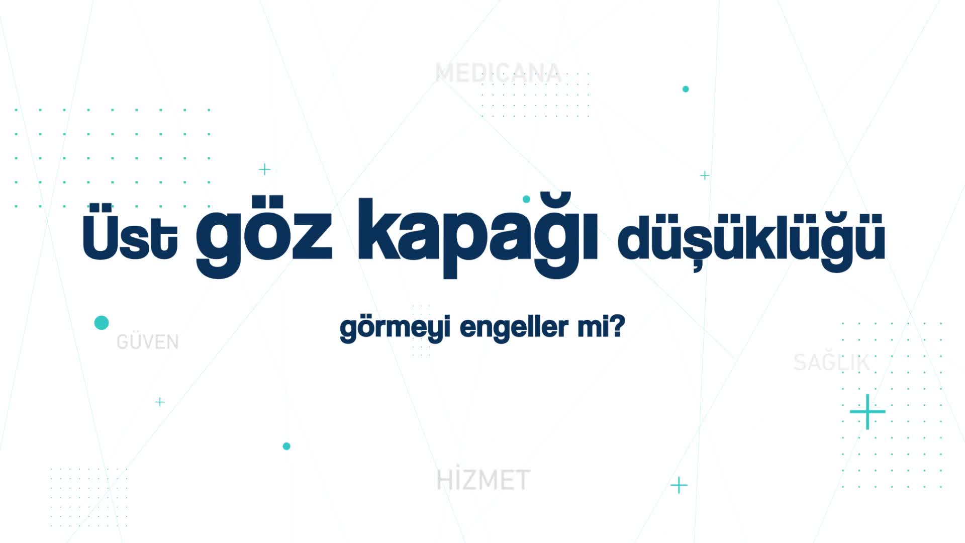 Youtube - Üst göz kapağı düşüklüğü görmeyi engeller mi?