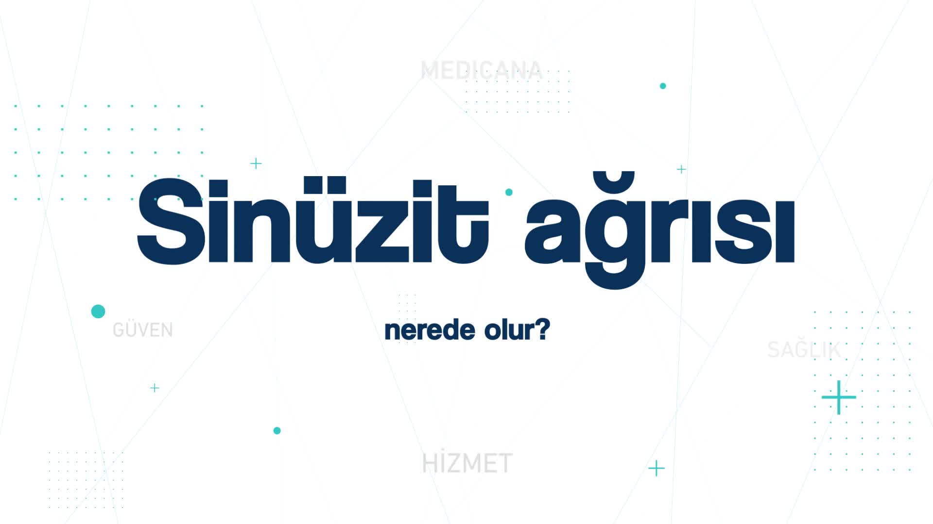 Youtube - Sinüzit ağrısı nerede olur?