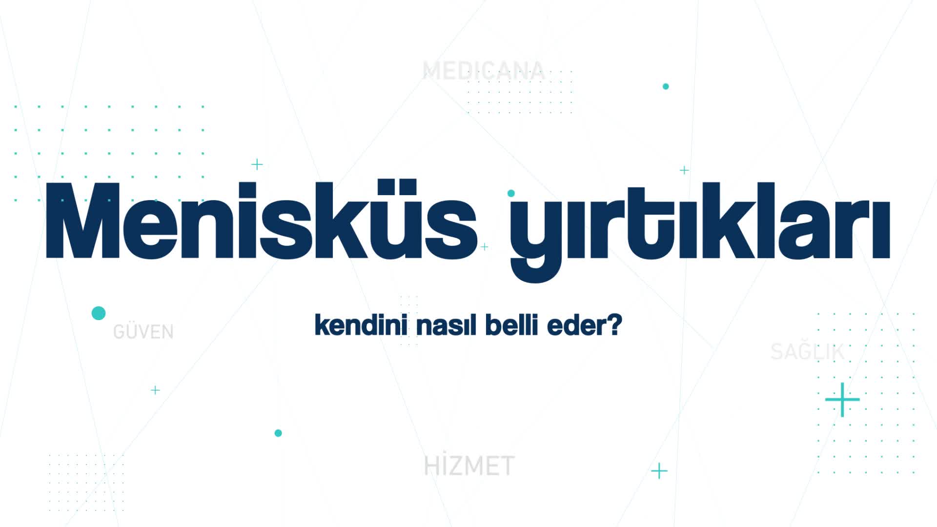 Youtube - Menisküs yırtıkları kendini nasıl belli eder?