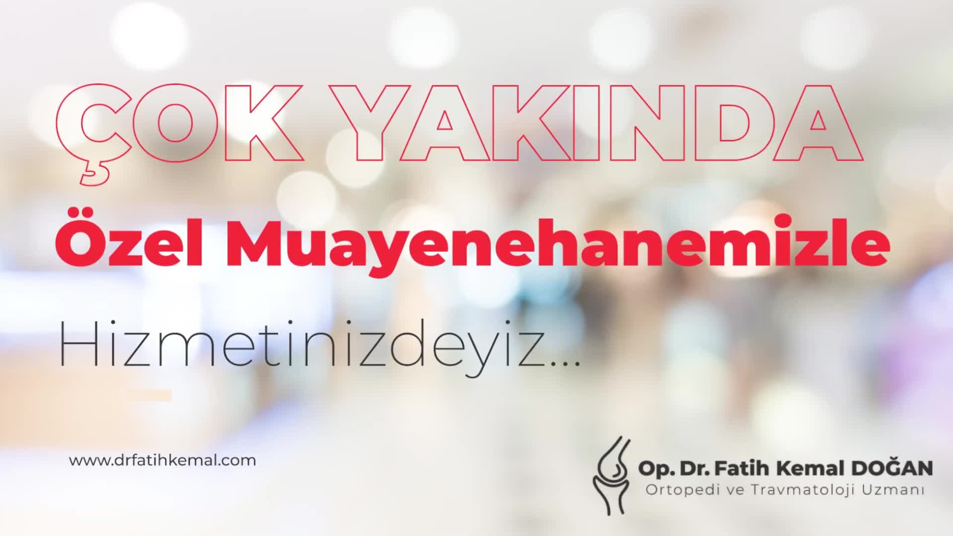 Youtube - Çok yakında özel muayenehanemizle hizmetinizdeyiz