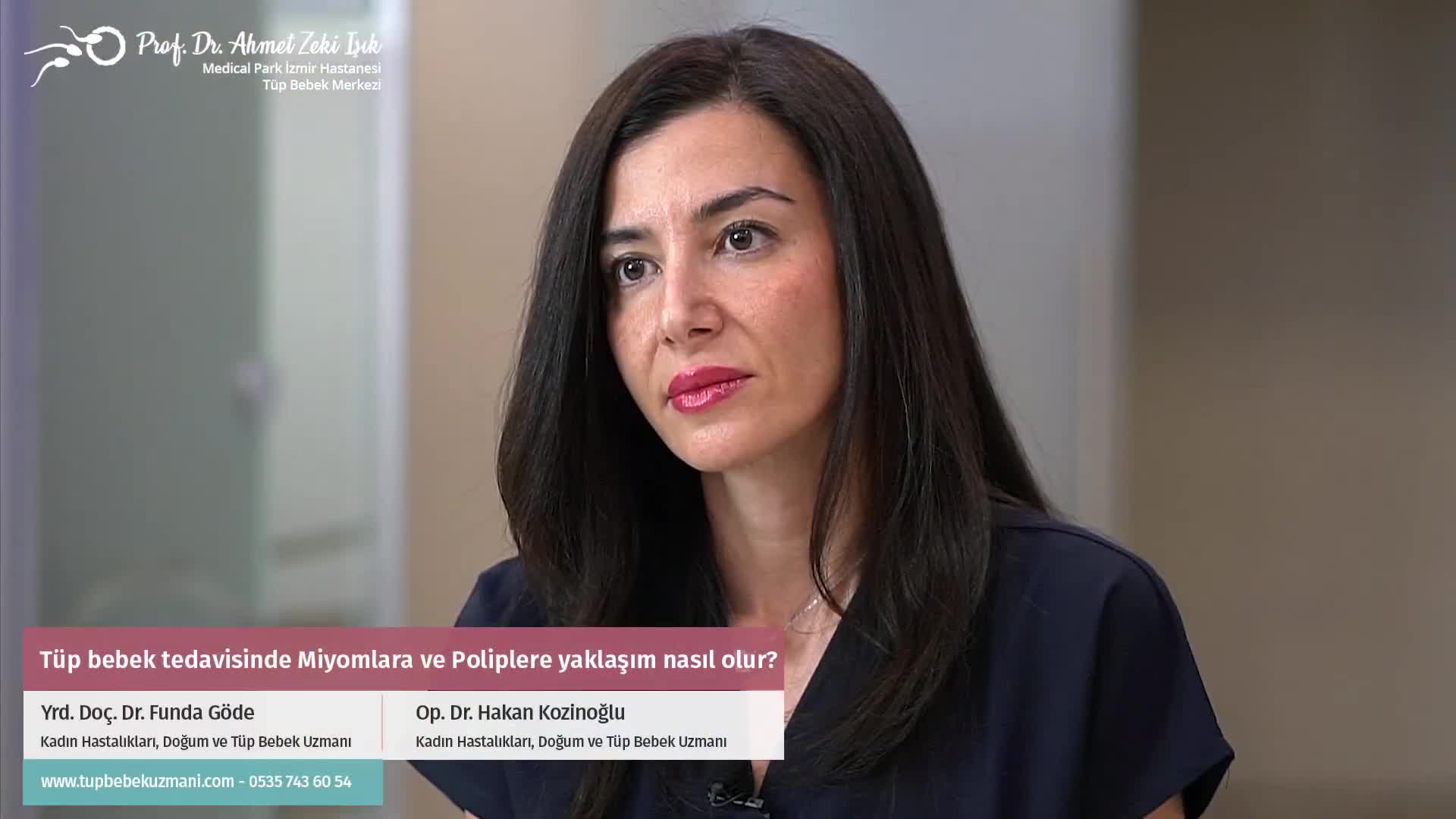 Youtube - Tüp bebek tedavisinde Miyomlara ve Poliplere yaklaşım nasıl olmalıdır?
