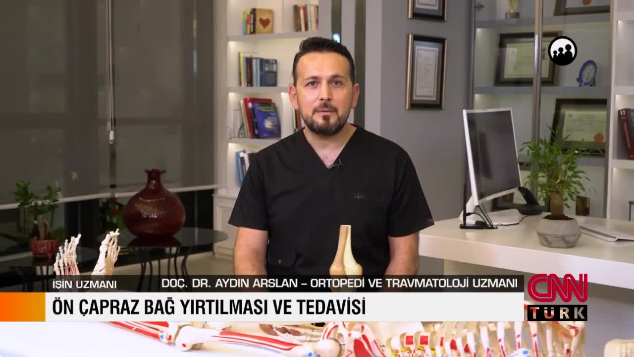 Youtube - Ön çapraz bağ yırtılması ve tedavisi
