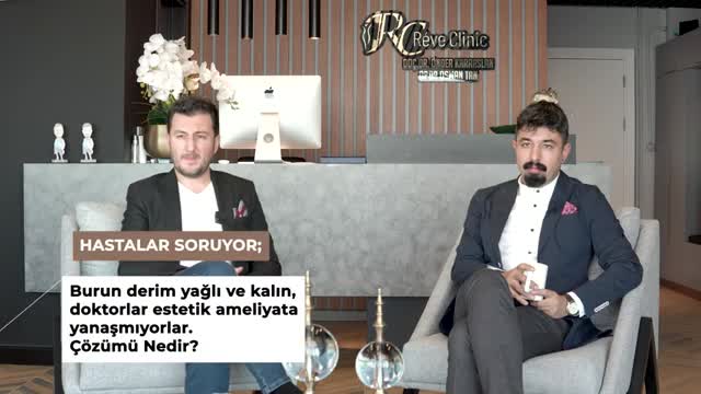 Youtube - Kalın burun derisine sahip kişilerde burun estetiği