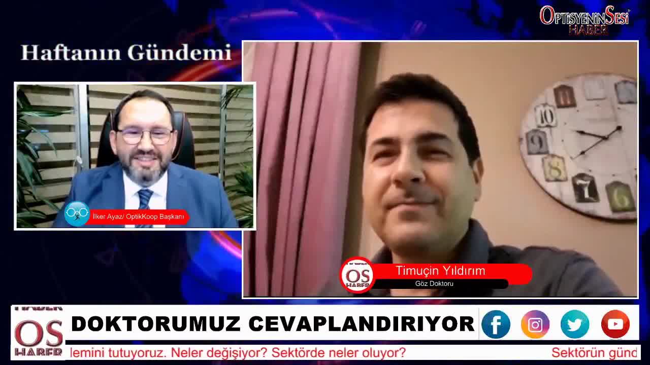 Youtube - Pandemi döneminde göz sağlığı ve ekran kullanımı