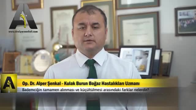 Youtube - Bademciğin tamamen alınması ve küçültülmesi arasındaki farklar nelerdir ?