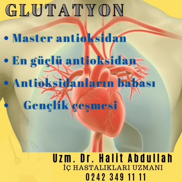Youtube - Uzm. Dr.Halit Abdullah - Glutatyon nedir ?