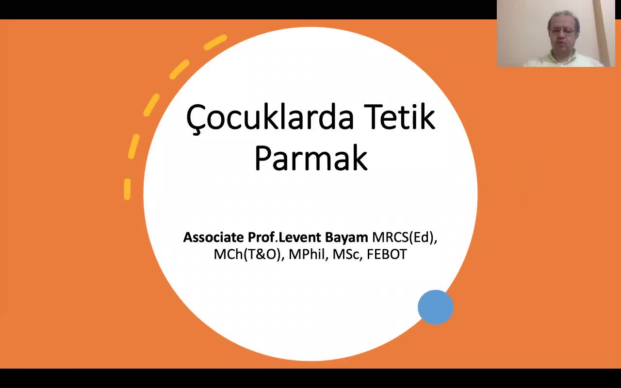Youtube - Çocuklarda tetik parmak