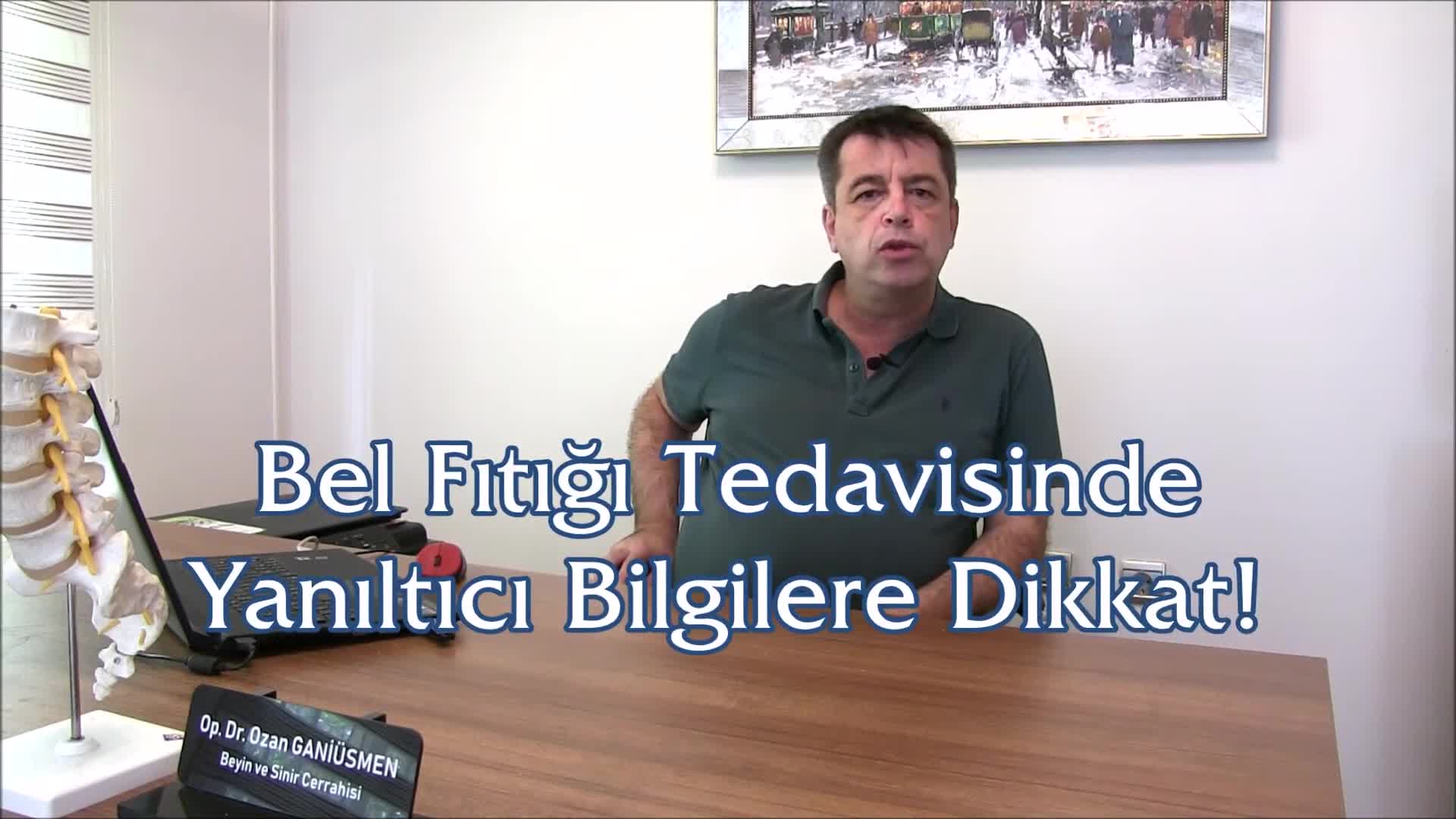 Youtube - Bel fıtığı, boyun fıtığı tedavileri için söylenen yanlış bilgiler