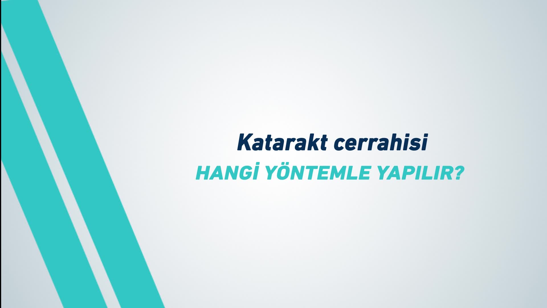 Youtube - Katarakt cerrahisi hangi yöntemle yapılır?