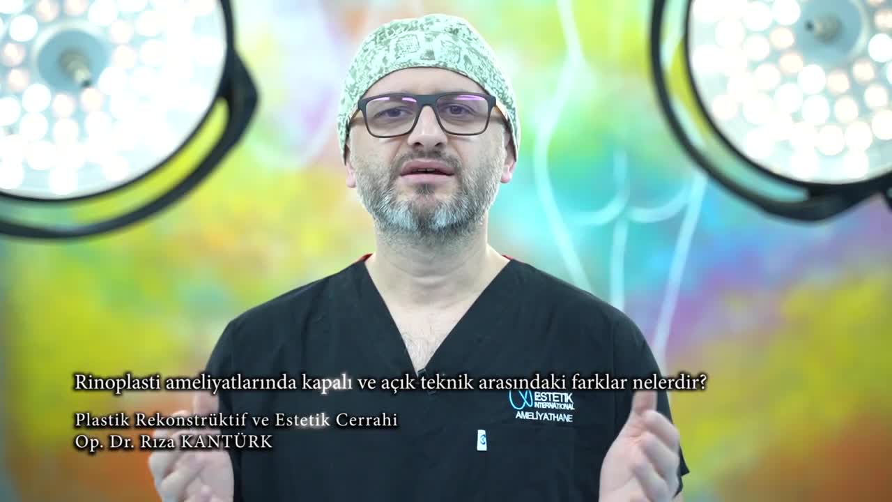 Youtube - Rinoplasti ameliyatlarında kapalı ve açık teknik arasındaki farklar nelerdir?