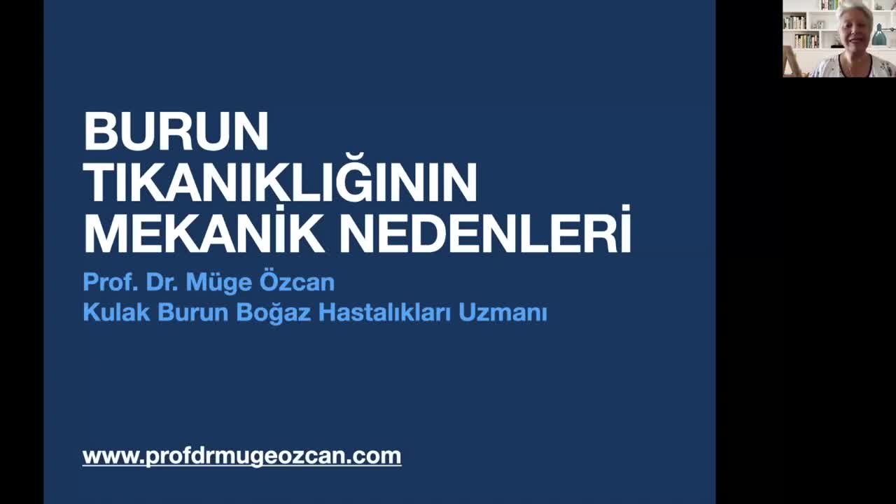 Youtube - Burun Tıkanıklığının Mekanik Nedenleri