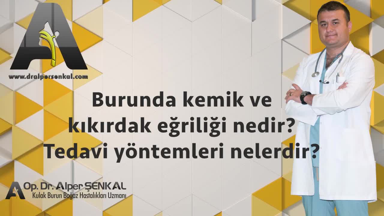 Youtube - Burunda Kemik Ve Kıkırdak Eğriliği Nedir? Tedavi Yöntemleri Nelerdir?