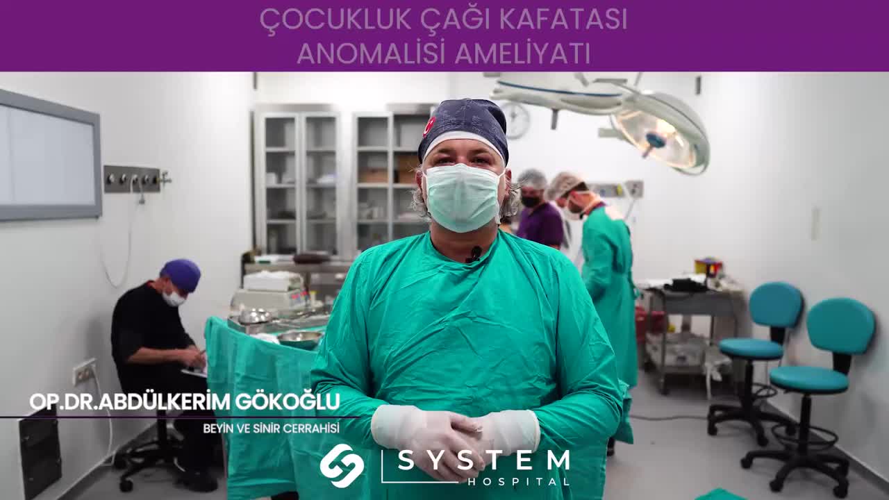 Youtube - Op. Dr. Abdülkerim Gökoğlu Kafatası Şekil Bozukluğu Ameliyatı