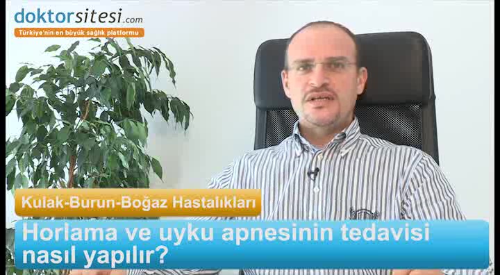 Horlama ve uyku apnesinin tedavisi nasıl yapılır?