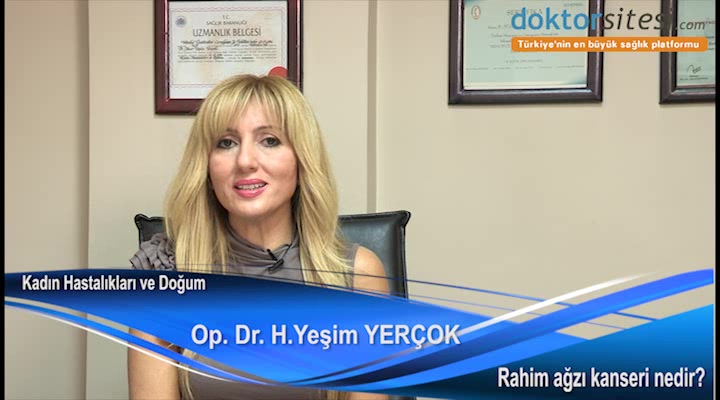 Rahim ağzı kanseri ne demektir?