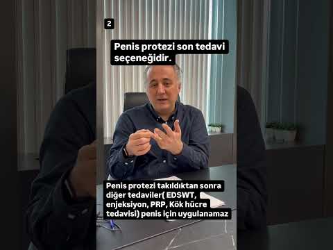 Penis protezi son seçenektir