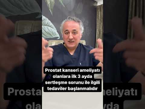 Prostat kanseri ameliyatı olanlarda sertleşme sorunu