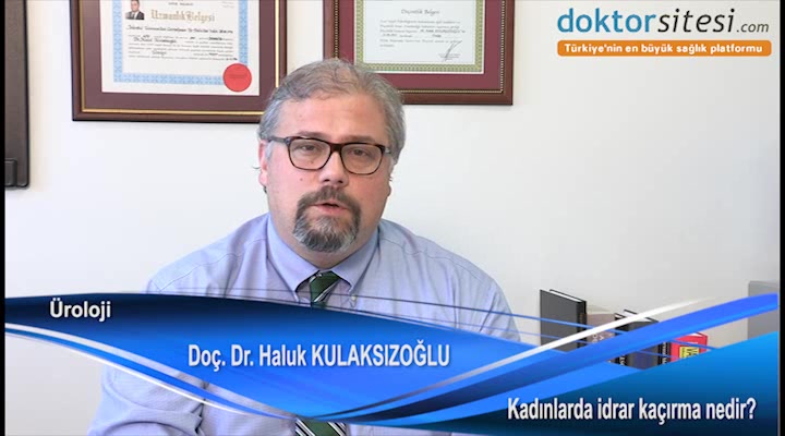 Kadınlarda idrar kaçırma nedir? 