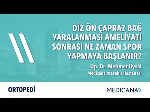 Diz Ön Çapraz Bağ Yaralanması Ameliyatı Sonrası Ne Zaman Spor Yapmaya Başlanır?