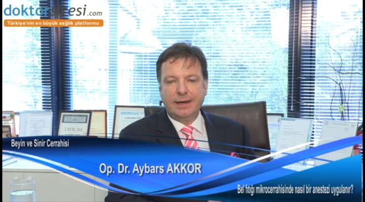 Bel fıtığı mikrocerrahisinde nasıl bir anestezi uygulanır?