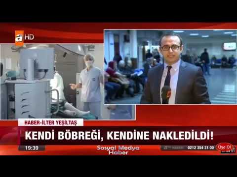 Türkiye’de ilk kez yapılan bir ameliyat. Renal Ototransplantasyon(Kendi böbreğinin kendine nakli) Prof.Dr.M.Tahir ÖZER