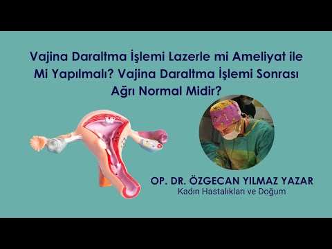 Vajina Daraltma Lazerle Mi Ameliyatla mı Yapılmalı? Vajina Daraltma İşlemi Sonrası Ağrı olur Mı?
