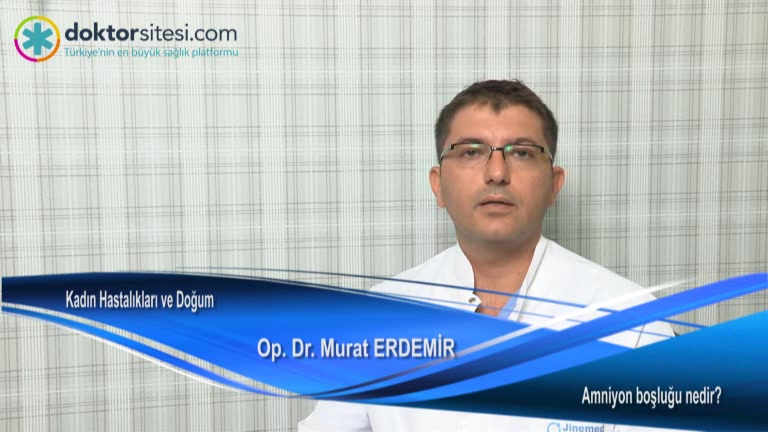 Amniyon boşluğu nedir?